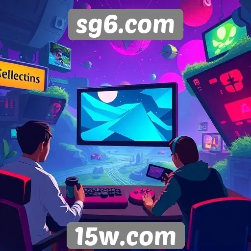 Tendências de design em jogos do site sg6.com